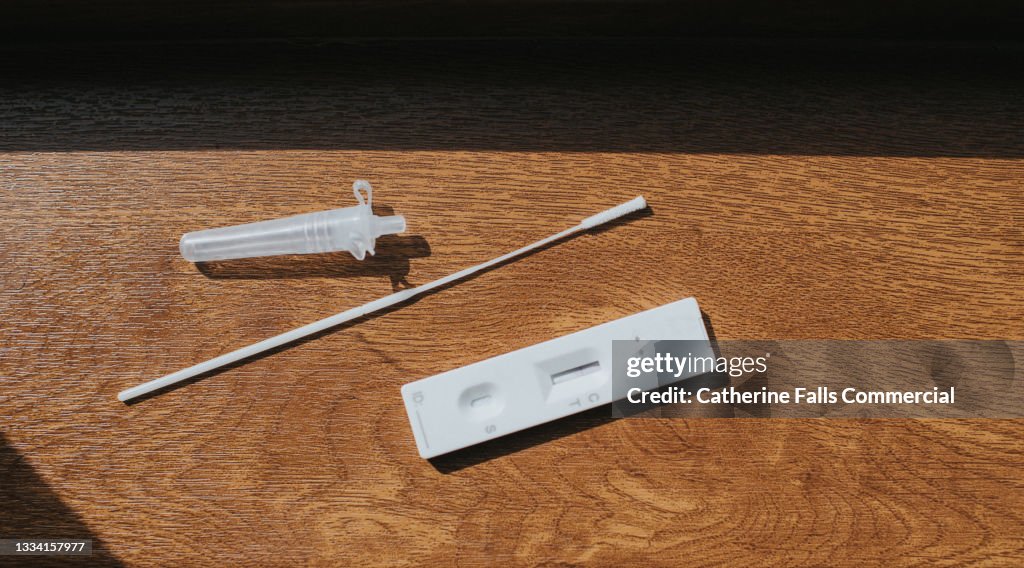 A negative result lateral flow test : Coronavirus test