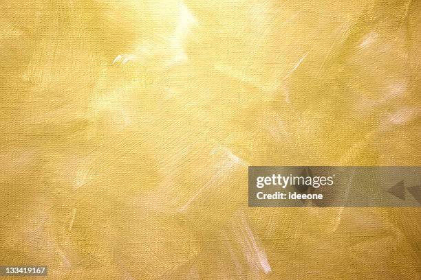 golden canvas detail - oljemålning bildbanksfoton och bilder