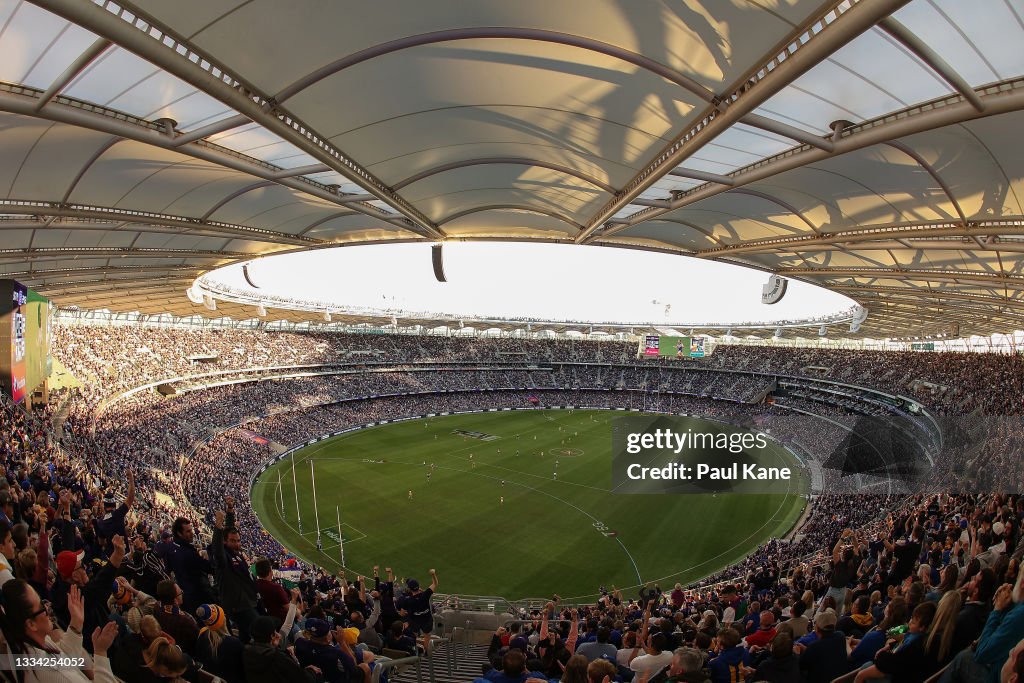 AFL Rd 22 - Fremantle v West Coast