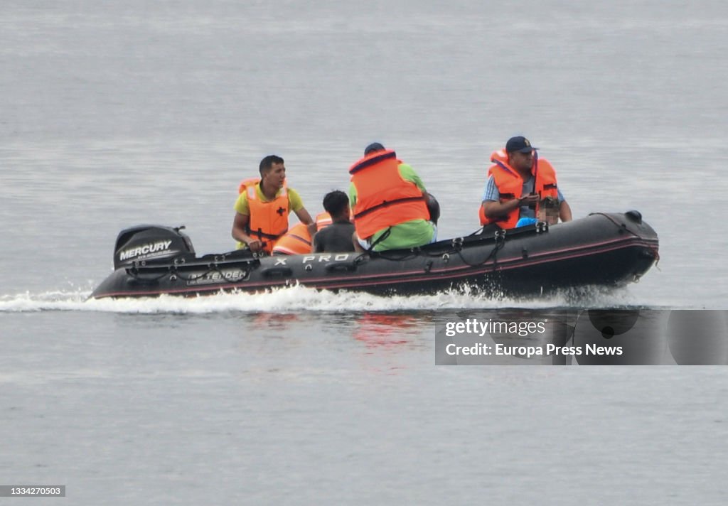 Third Day In Ceuta Of Repatriation Of The Minors Who Arrived In May
.