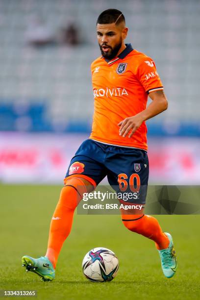 Lucas Lima of Istanbul Basaksehir during the Super Lig match between Istanbul Basaksehir and Alanyaspor at Basaksehir Fatih Terim Stadyumu on August...