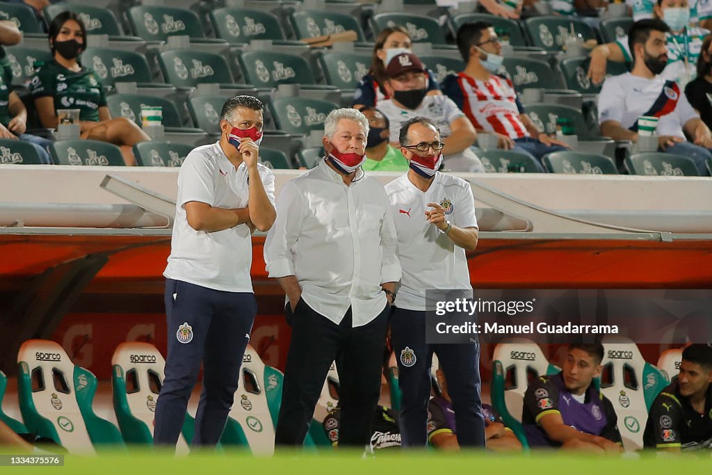 Santos Laguna v Chivas - Torneo Grita Mexico A21 Liga MX