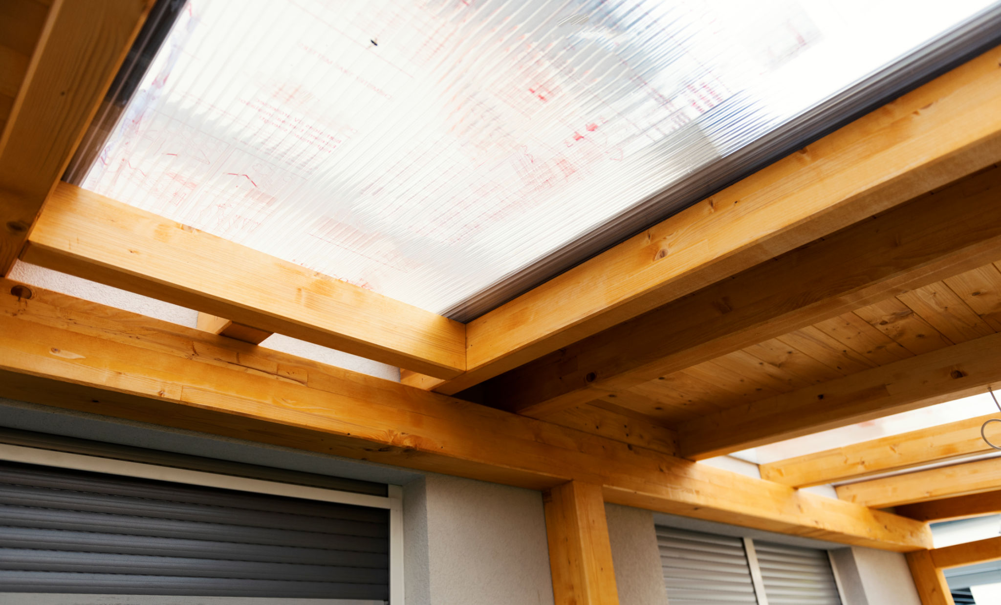 polycarbonate terrace