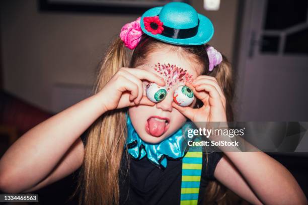 being silly at the halloween party - reality stock pictures, royalty-free photos & images