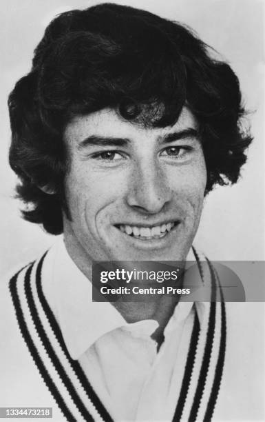 Richard Hadlee, Captain and right arm fast bowler all-rounder for the touring New Zealand cricket team on 3rd April 1973.