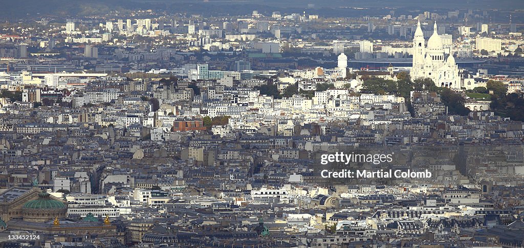 Aerial view of PARIS