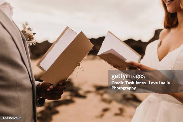 elopement wedding - boho wedding dresses stock pictures, royalty-free photos & images