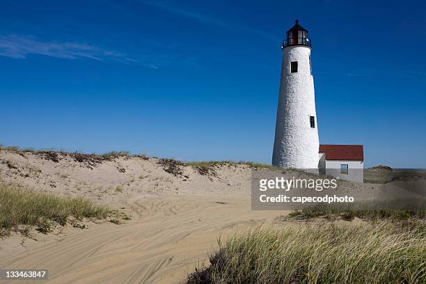 road to great point light - massachusetts beach stock pictures, royalty-free photos & images
