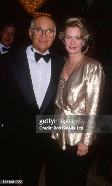 American television writer and producer Norman and his daughter Maggie Lear attend the 10th Annual People for the American Way's 'Spirit of Liberty'...