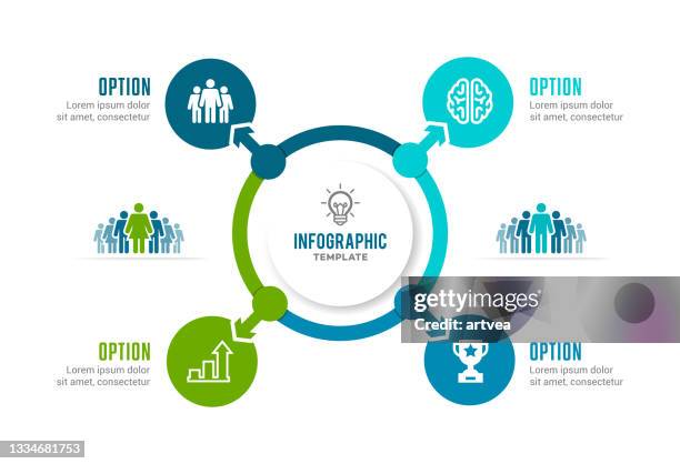 infografik-elemente - 4 steps stock-grafiken, -clipart, -cartoons und -symbole