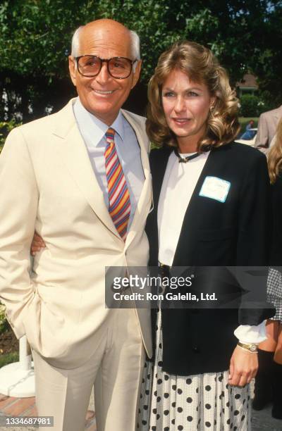 American married couple television writer and producer Norman Lear and Lyn Lear attend a Rape Treatment Center frundraiser, Beverly Hills,...