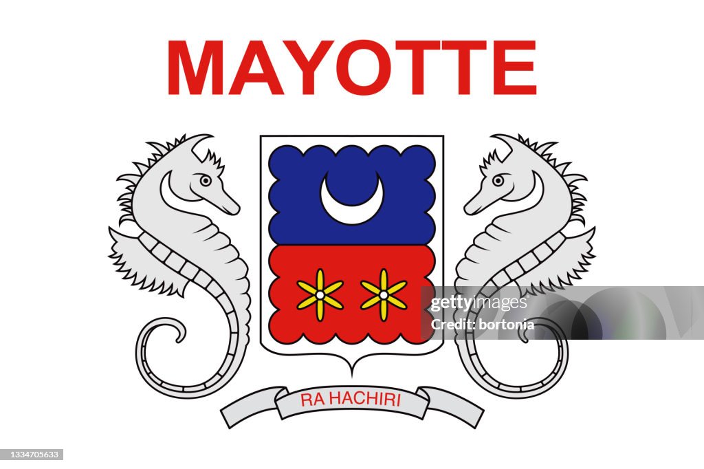 Department of Mayotte African Country Flag