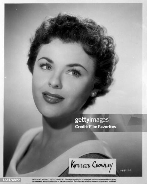 Kathleen Crowley, 1950s.