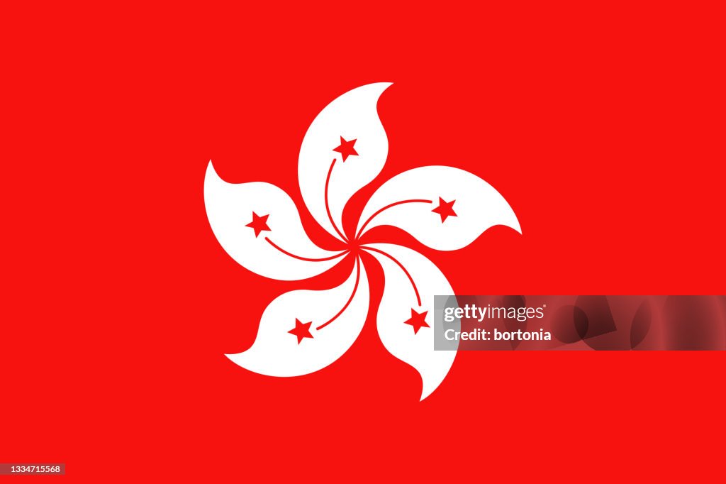 Hong Kong Special Administrative Region of the People's Republic of China Asia Flag