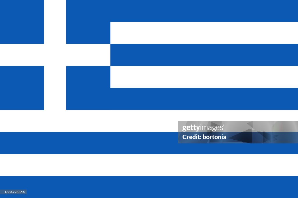Hellenic Republic (Greece) Europe Flag