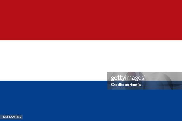 netherlands europe flag - dutch flag stock illustrations