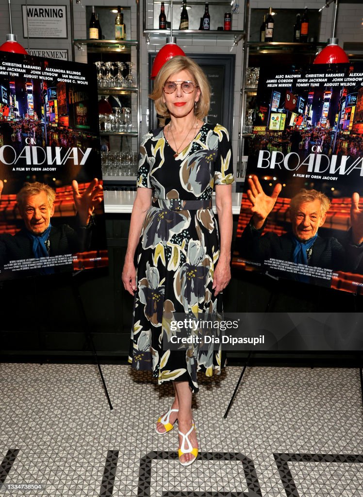 "On Broadway" New York Premiere