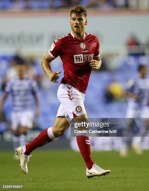 Chris Martin of Bristol City during the Sky Bet Championship match between Reading and Bristol City at The Select Car Leasing Stadium on August 17,...