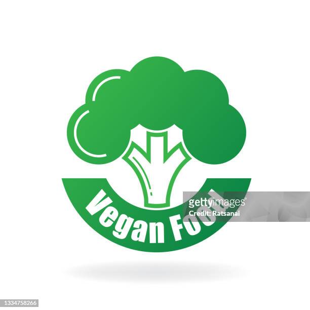 veganes essen - restaurant logo stock-grafiken, -clipart, -cartoons und -symbole