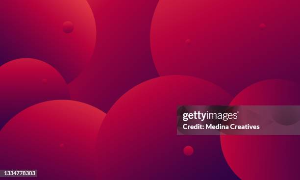 circles red gradient color background with halftone texture - red makeup texture stock illustrations