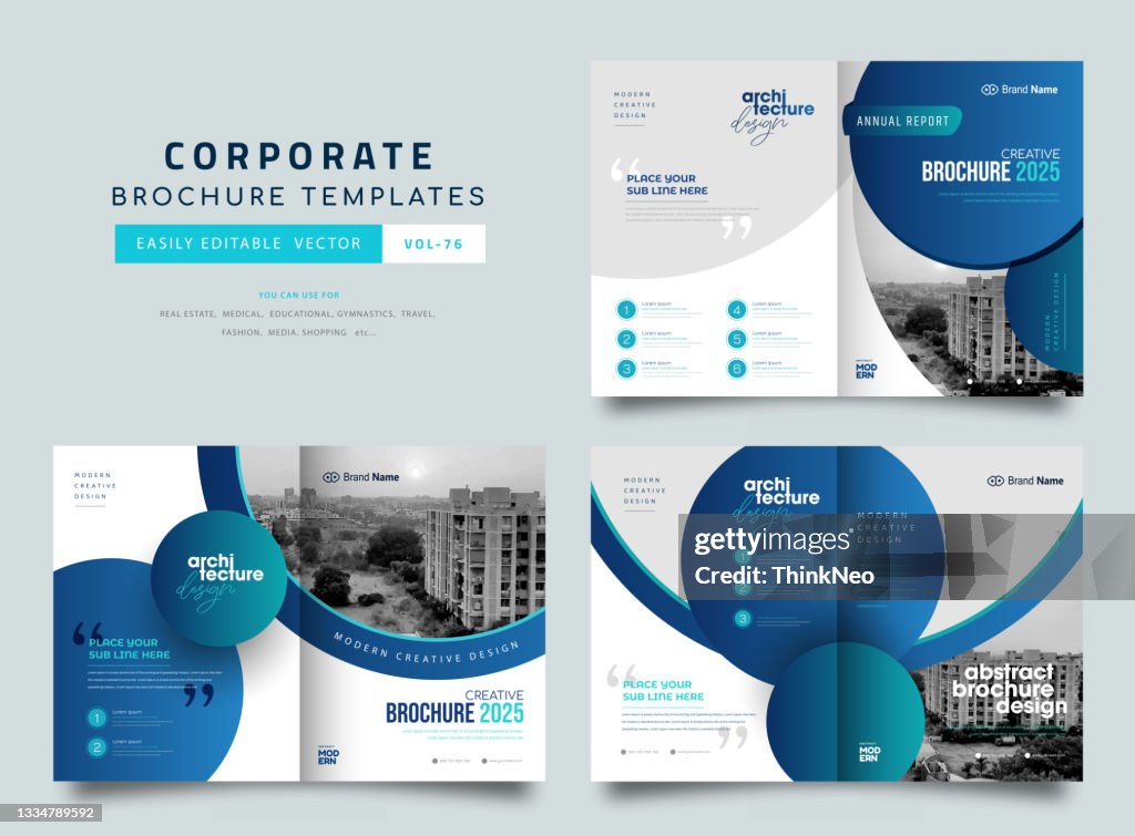 A4 Module Pamphlet Design Pamphlet Brochure Cover Layout A4 Size Template Or Flyer Design With ...