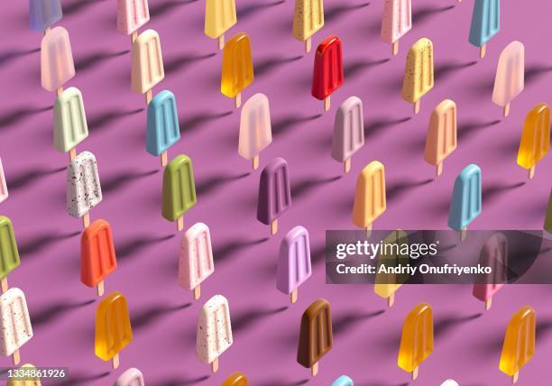 popsicle pattern - choice stock pictures, royalty-free photos & images