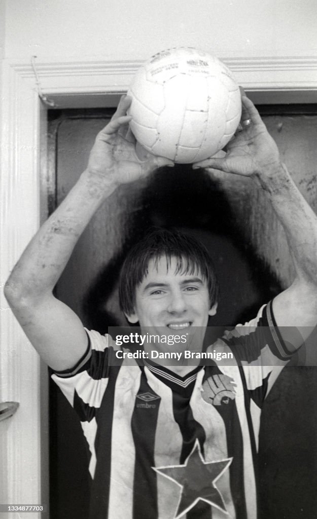 Peter Beardsley Newcastle United v Sunderland 1985