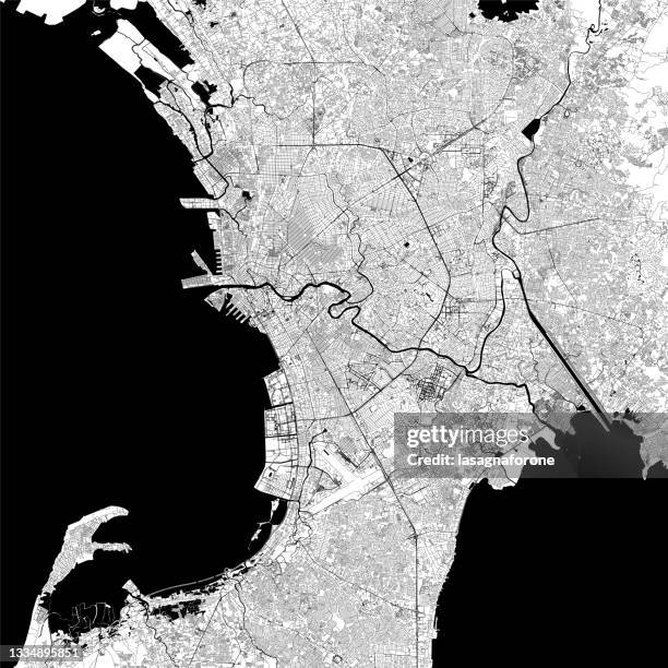 manila, philippines vector map - fashion show vector stock illustrations