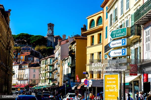 cannes, france - cannes street stock pictures, royalty-free photos & images