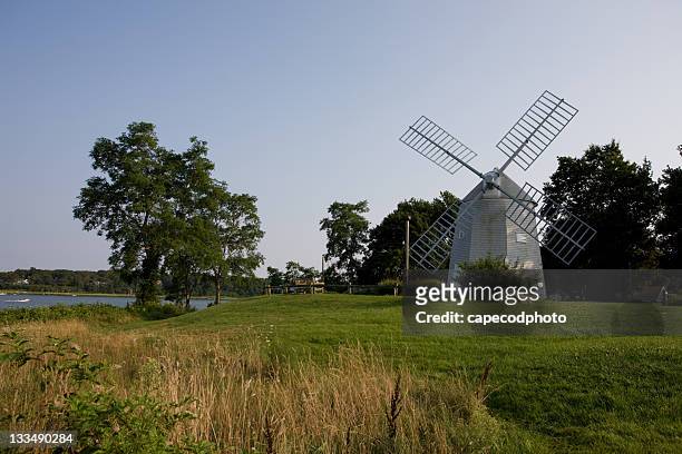 orleans windmill - orleans stockfoto's en -beelden
