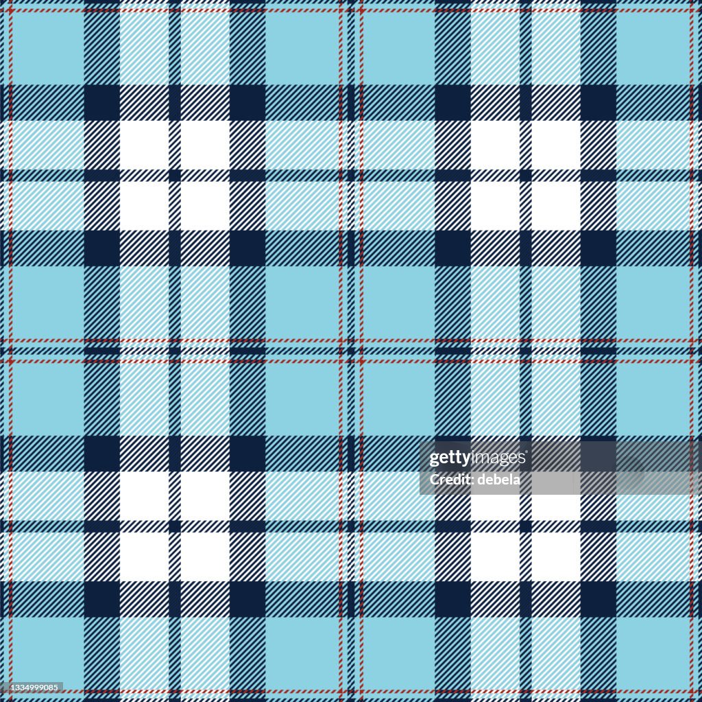 Scotland Pattern Blue Light Blue And Navy Scottish Tartan Plaid Textile Pattern High-Res ...