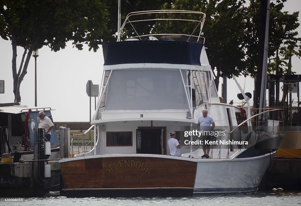Exterior Views Of Natalie Woods' Former Boat "Splendour"
