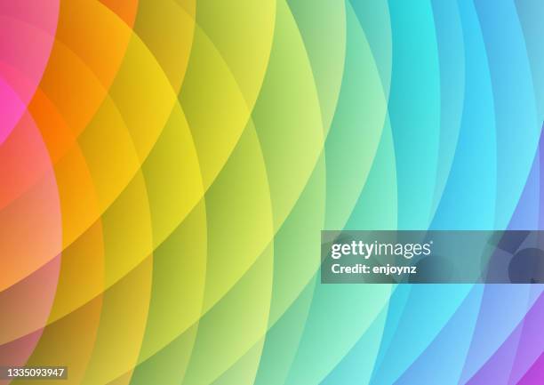 bright abstract rainbow background - pride gradient background stock illustrations