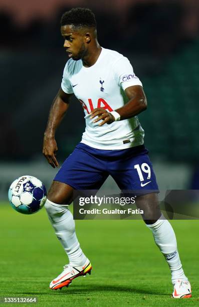 Ryan Sessegnon of Tottenham Hotspur FC in action during the UEFA Europa Conference League match between FC Pacos de Ferreira and Tottenham Hotspur at...