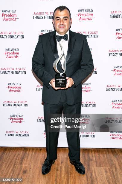 Achievement awardee Ali Soufan attends the 2021 James W. Foley Freedom Awards at National Press Club on August 19, 2021 in Washington, DC. The James...