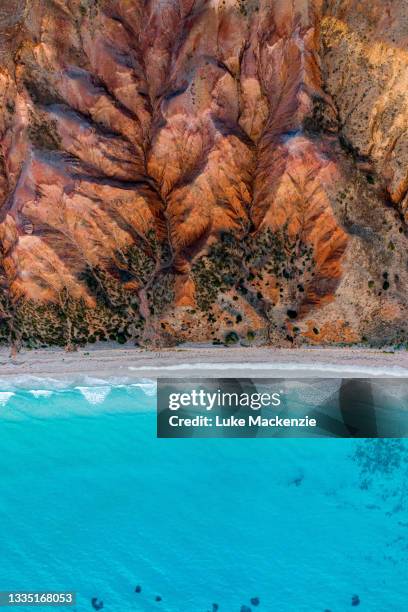 sellicks beach top down - adelaide foto e immagini stock