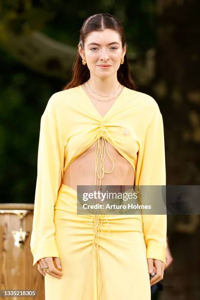 Lorde performs at "Good Morning America's" Summer Concert Series at Rumsey Playfield, Central Park on August 20, 2021 in New York City.