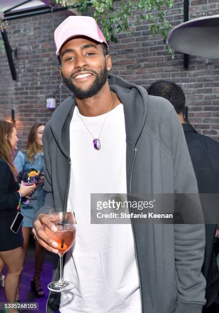 Maurice Harkless attends the Barcode Pinot Noir Launch Party hosted by Kyle Kuzma at Catch LA on August 19, 2021 in West Hollywood, California.