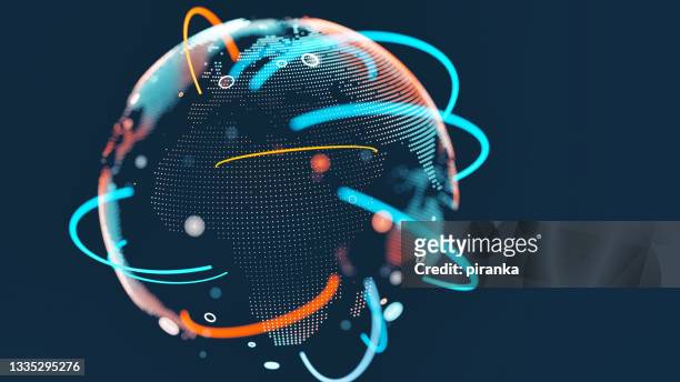 global connection - globe africa stock pictures, royalty-free photos & images