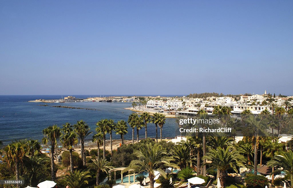 Chipre Paphos la ciudad y al puerto