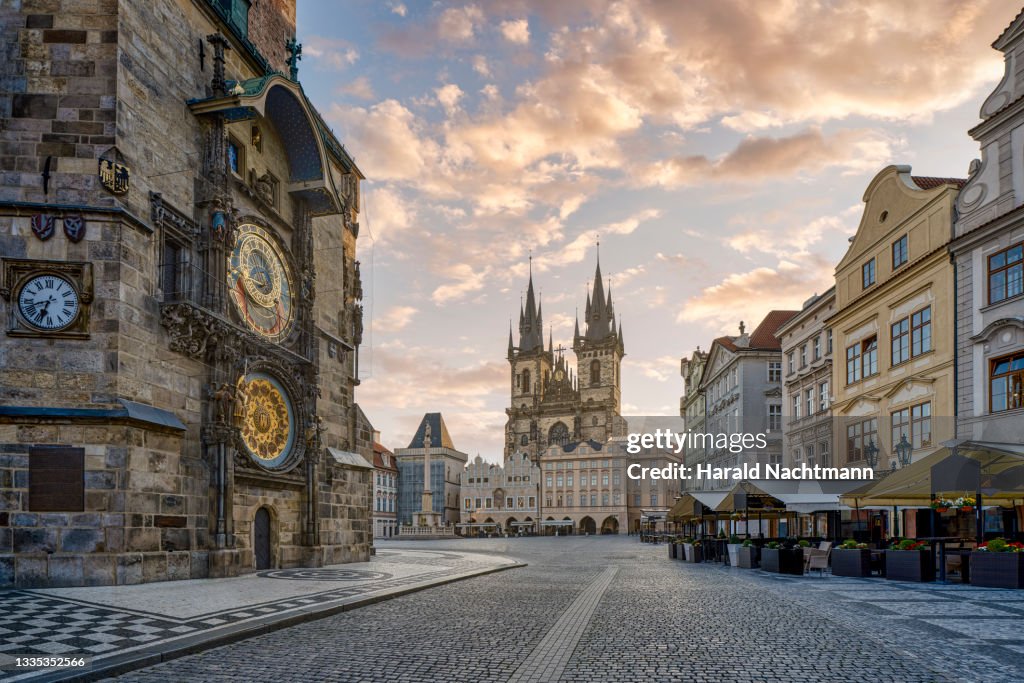 Old Town Square, Prague, Bohemia, Czech Republic