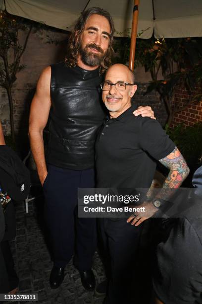 Lee Pace and David S. Goyer celebrate the Global Premiere of "Foundation" Season 2 at Soho House on June 29, 2023 in London, England. The second...