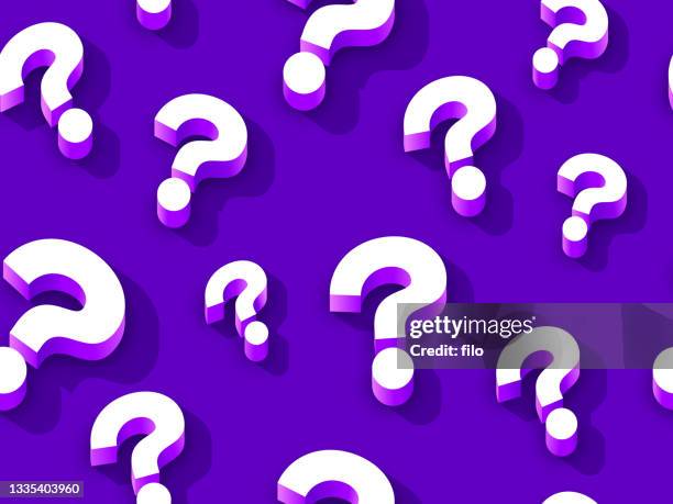 seamless question mark asking questions quiz background pattern - questionnaire 幅插畫檔、美工圖案、卡通及圖標