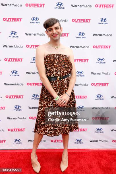 Jacob Tobia attends Outfest Los Angeles LGBTQ Film Festival's 5th Annual Trans and Nonbinary Summit at DGA Theater Complex on August 21, 2021 in Los...