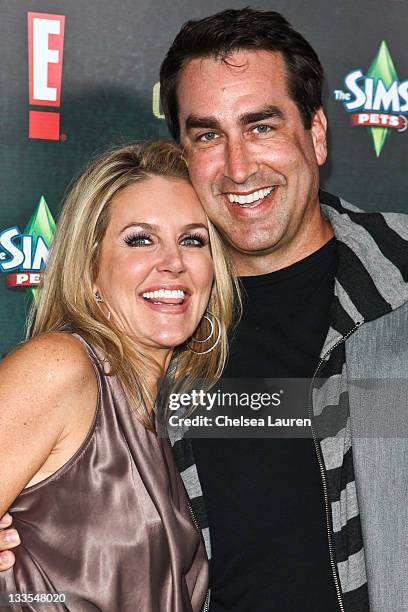 Tiffany Riggle and actor Rob Riggle arrive at Variety's Power of Comedy presented by The Sims 3 benefiting The Noreen Fraser Foundation at Hollywood...