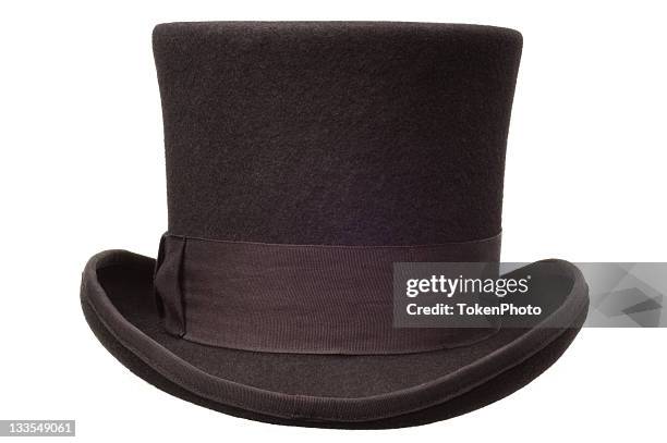 top hat - top hat stock pictures, royalty-free photos & images