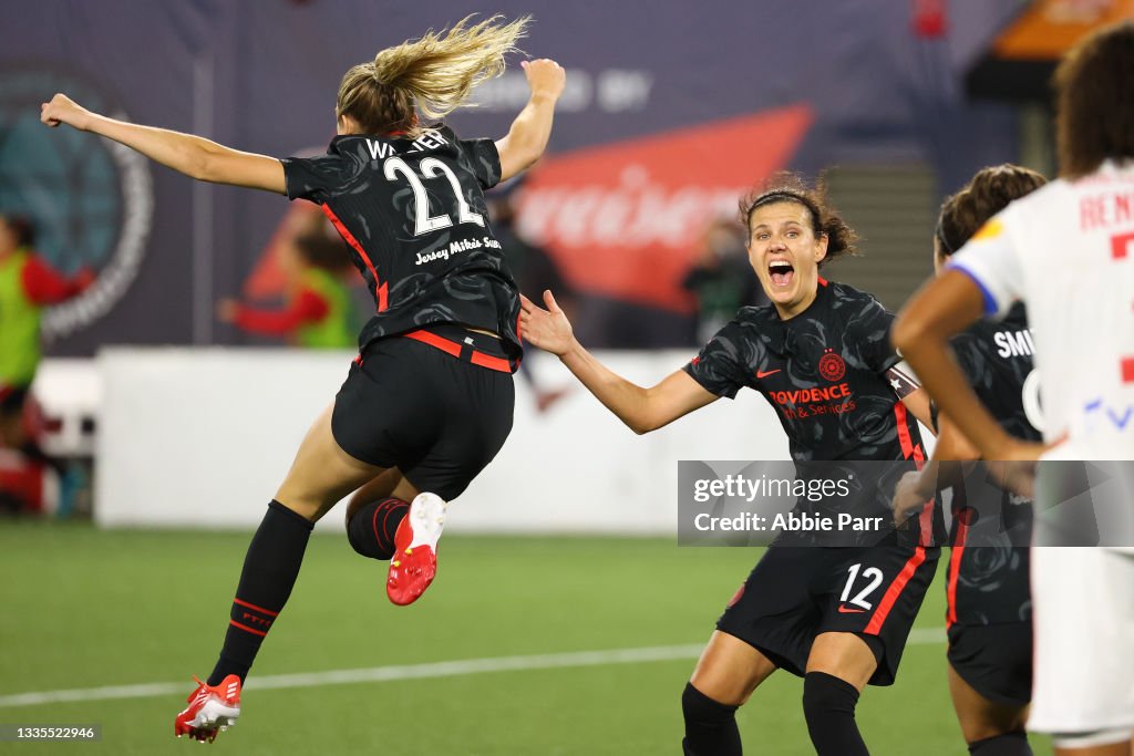 Olympique Lyonnais v Portland Thorns: Championship - 2021 Women's International Champions Cup