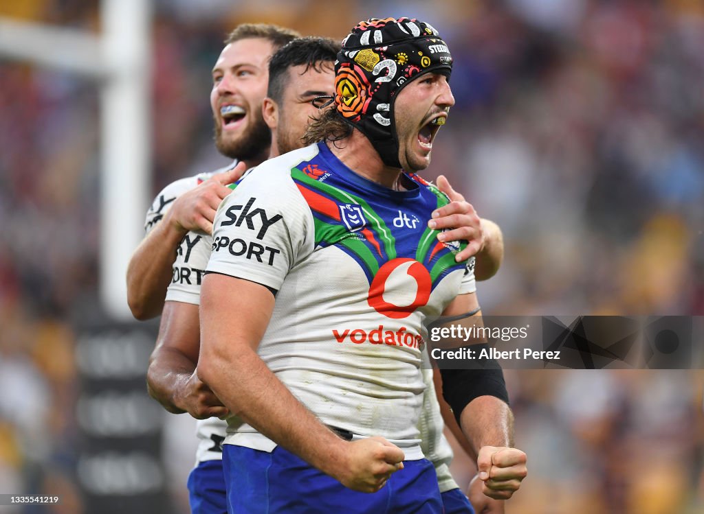 NRL Rd 23 - Broncos v Warriors