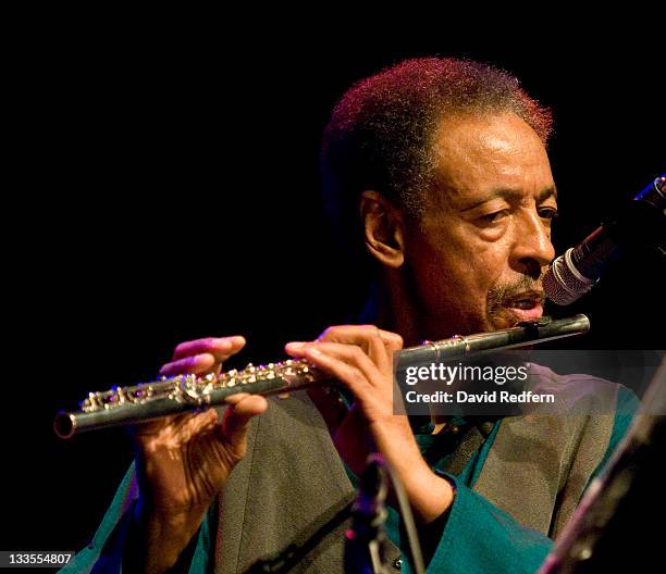 Henry Threadgill performs on stage at the Queen Elizabeth Hall during the London Jazz Festival on November 19, 2011 in London, United Kingdom.