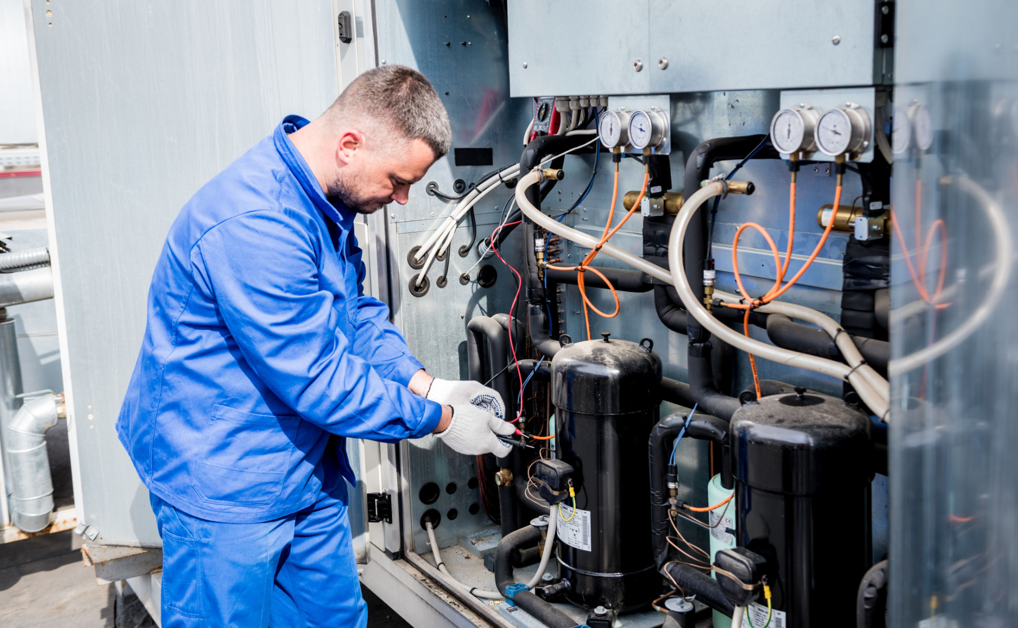 refrigeration system installation